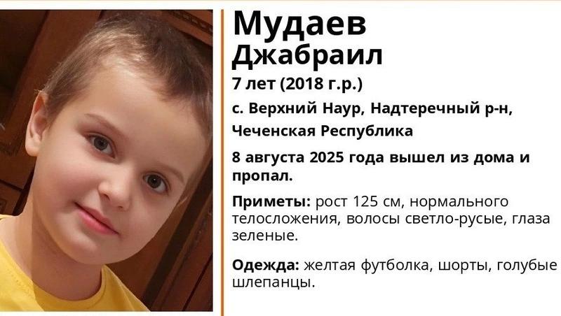 Семья Кадыровых подключилась к поискам пропавшего в Чечне семилетнего мальчика