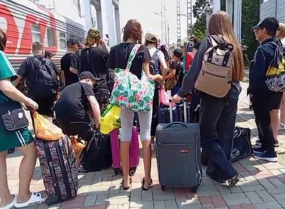 Школьники из Белгорода отдыхают в округе Ставрополья0