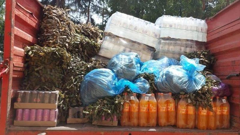 Три тонны питьевой воды отправили из Кисловодска в зону СВО