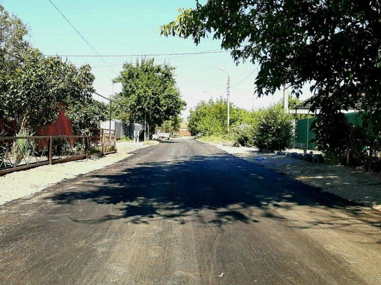 В Будённовске отремонтировали участок дороги по улице Молодёжной