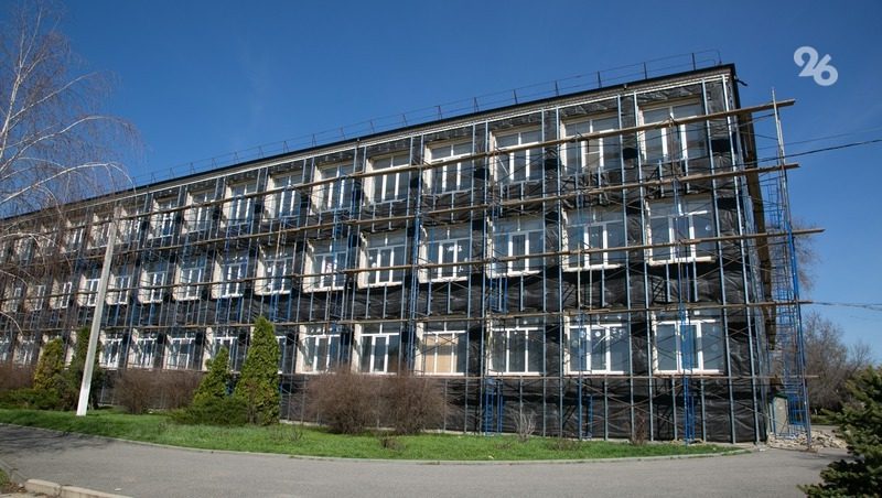 В Лермонтове завершили первый этап капремонта школы