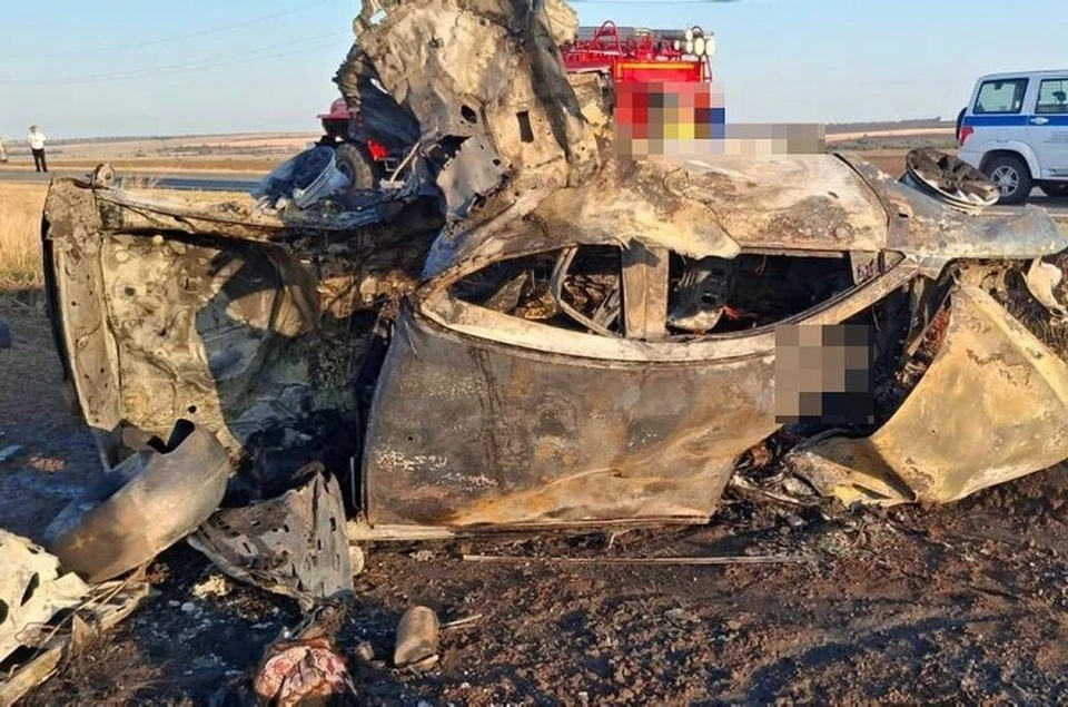 В лобовом ДТП на Ставрополье погибли двое, еще два человека в больнице0