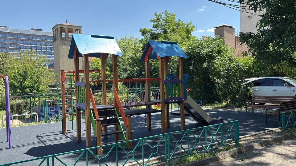 В Ставрополе в 2025 году благоустроят более 10 детских площадок0