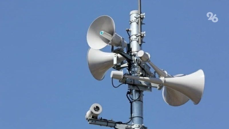 В Труновском округе 6 августа прозвучат сирены