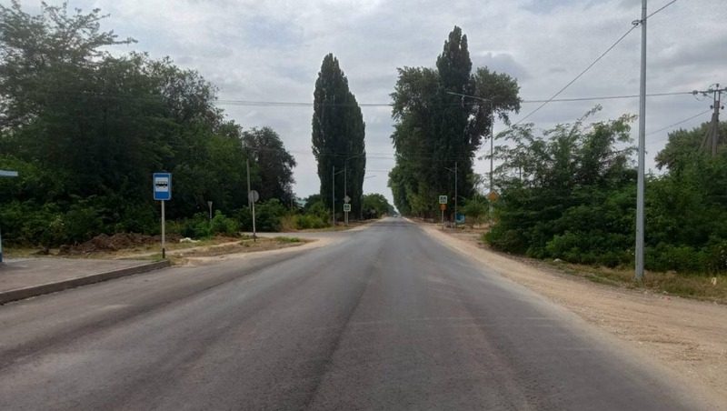 Завершается ремонт дороги, связывающей два округа Ставрополья