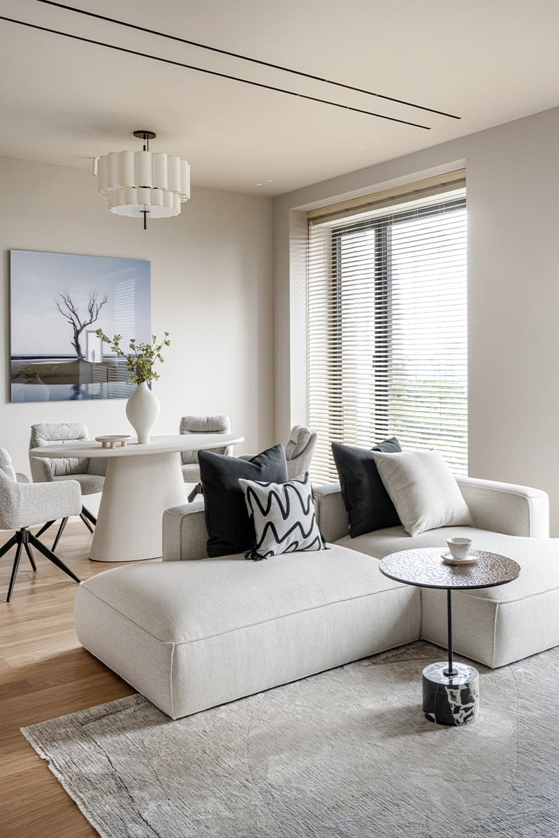 Нейтральное оформление квартиры для сдачи в аренду — проект Валерии Топильской