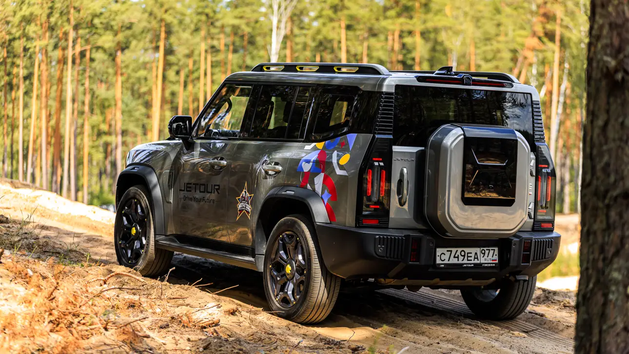 Jetour T2 на бездорожье
