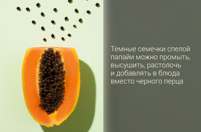 Ангельский фрукт с непростым характером: чем неспелая папайя отличается от спелой, кроме вкуса5