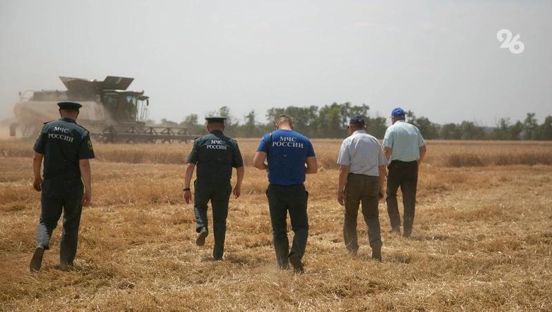 Более 90 пожаров произошло на Ставрополье 2 сентября