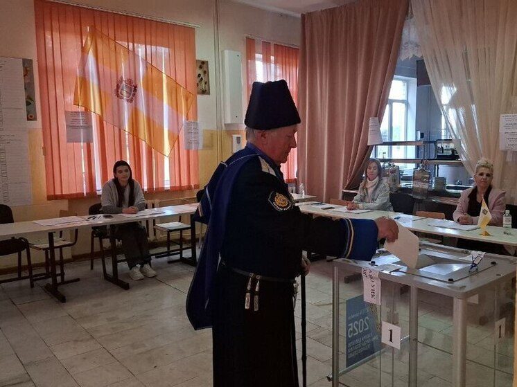 Казаки Ессентуков поддержали кандидата в депутаты городской Думы