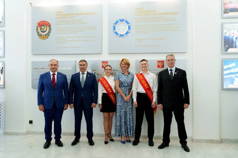 Министры сельского хозяйства и науки посетили Ставропольский аграрный университет в рамках празднования его 95-летия  Ставрополь (Кавказ)2