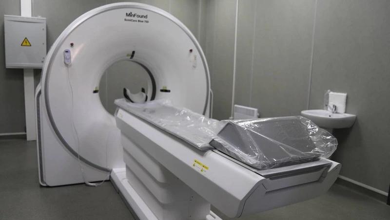 Новый компьютерный томограф установили в больнице Железноводска