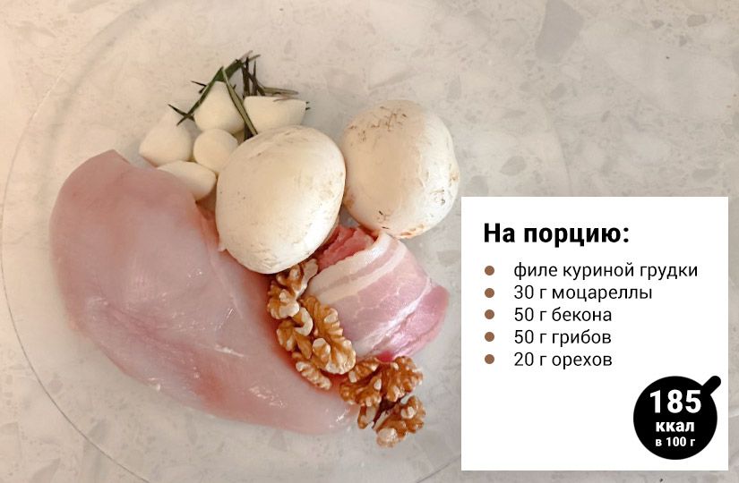 Просто сочно: пять рецептов с куриной грудкой от 98 до 185 ккал12