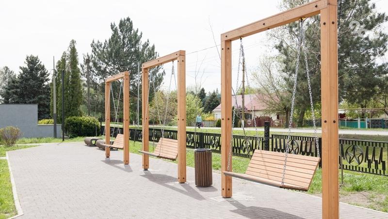 Сквер около завода «Нептун» открыли в Ставрополе в преддверии Дня города