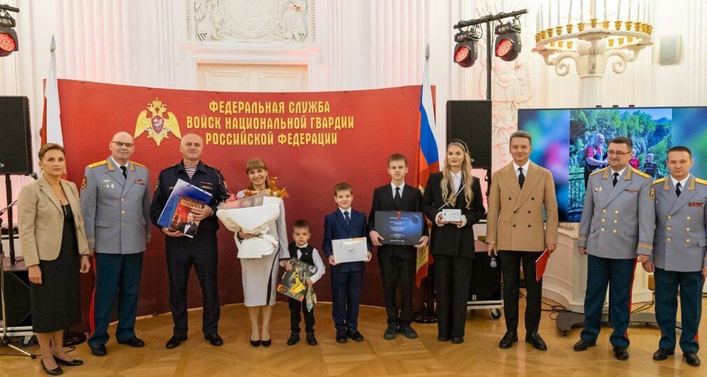 Ставропольская семья представила СКФО на торжественном приеме Росгвардии в Москве  Ставрополь (Кавказ)2
