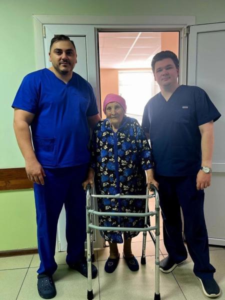 Травматологи из Ессентуков поставили на ноги 96‑летнюю пациентку