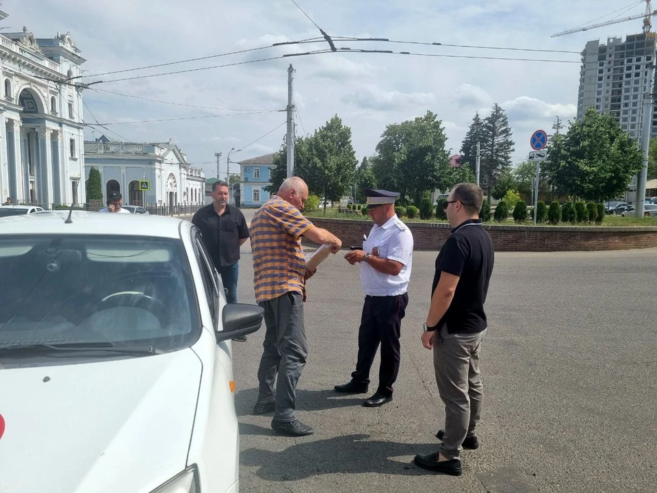 Участник проекта «Герои Ставрополья» поучаствовал в транспортной проверке0