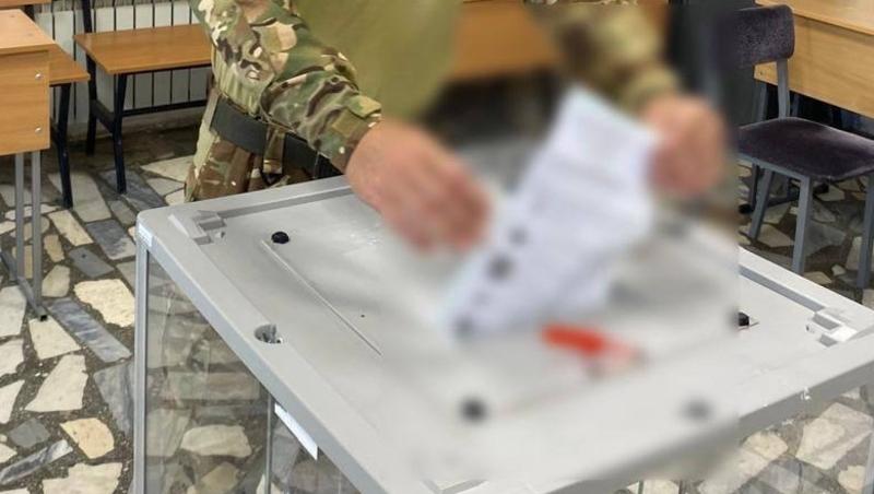 В Кисловодске на выборах голосуют участники спецоперации