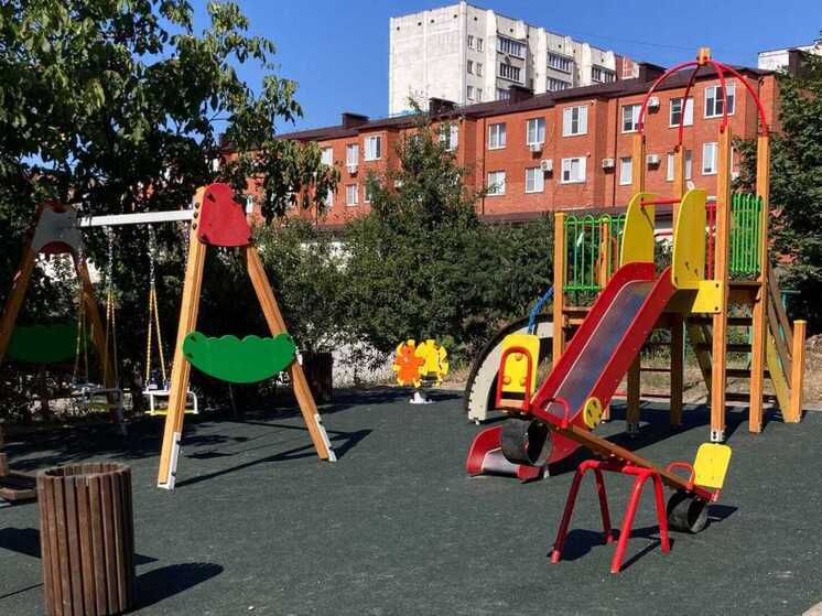  В Лермонтове появилась новая детская площадка