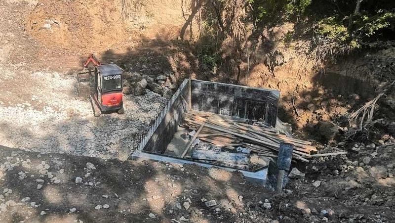 Водоприёмник для дождевой канализации начали прокладывать на юге Ставрополя