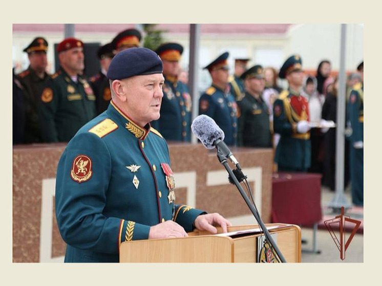 Центр спецназначения Росгвардии на Северном Кавказе награжден орденом Жукова