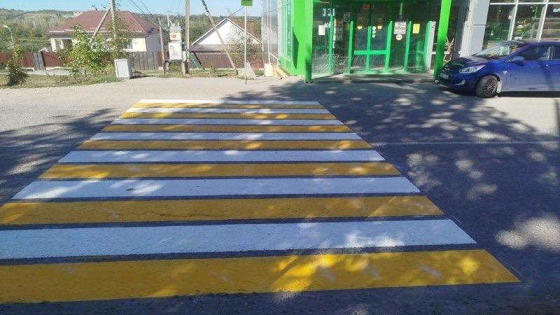 Дорожники обновили 80 пешеходных переходов в Предгорном округе