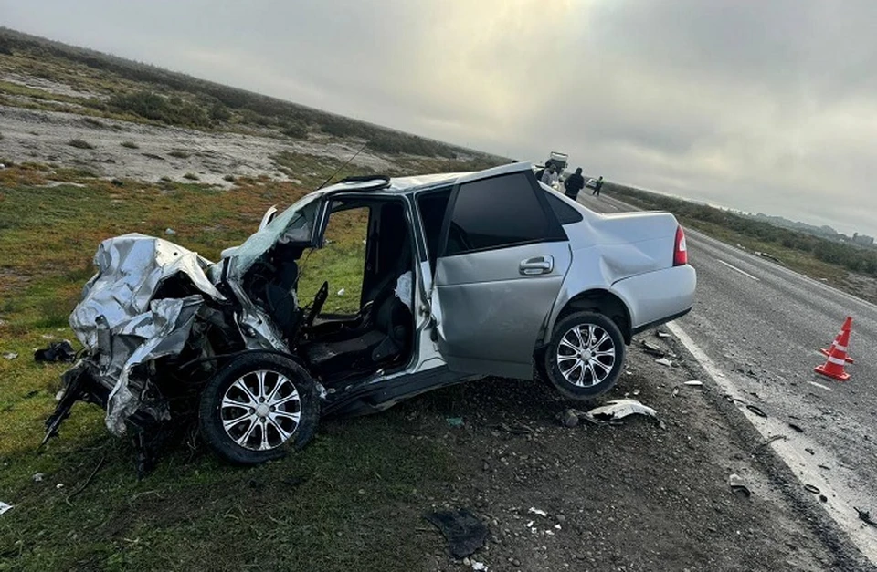 Два человека, в том числе шестилетний ребенок, погибли в ДТП в Дагестане0