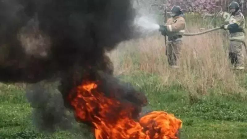 Два крупных лесных пожара произошли на Ставрополье в 2025 году