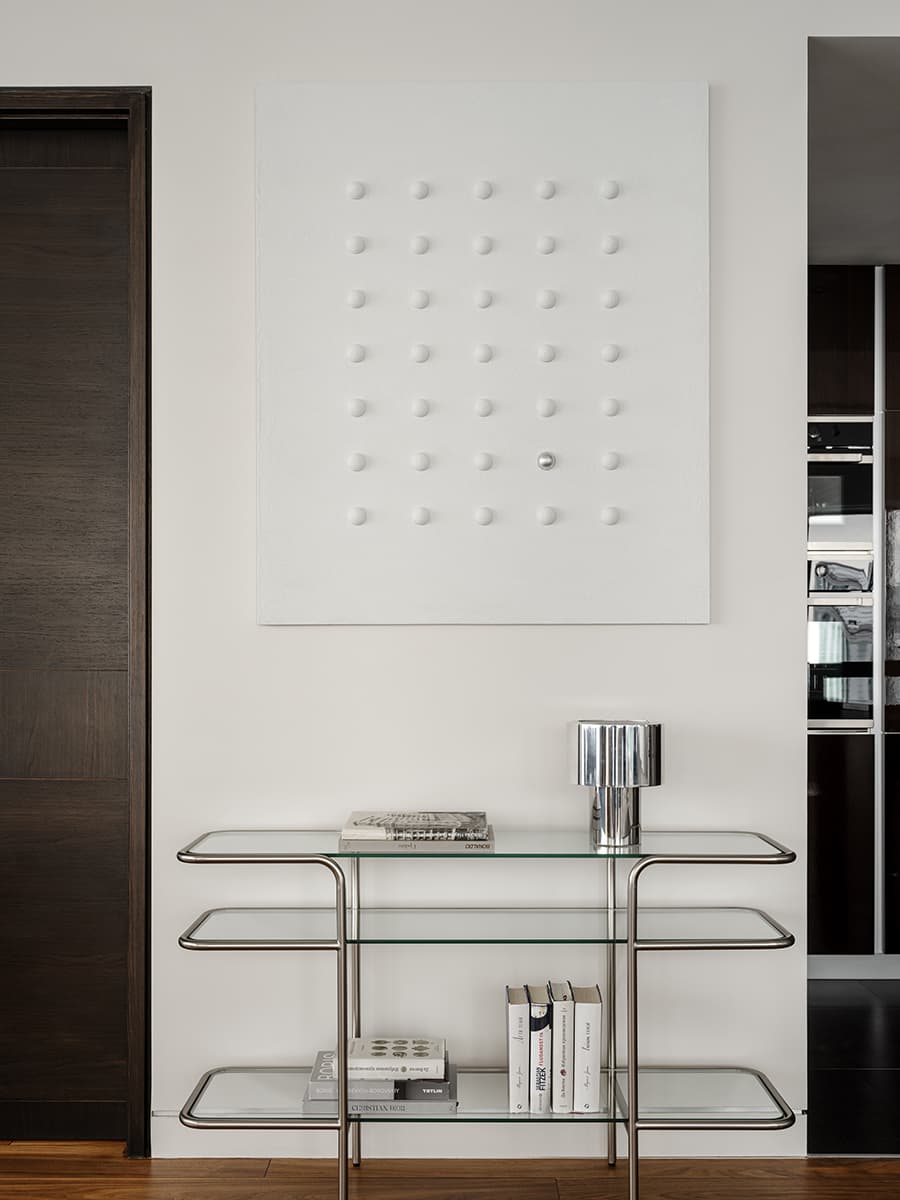 Элегантный интерьер квартиры в небоскребе — проект Юлии Даниловой-Нитусовой