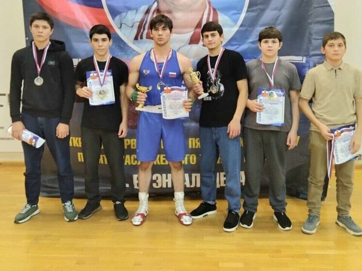 Ингушские боксёры стали призёрами открытого турнира памяти В.В. Энтальцева