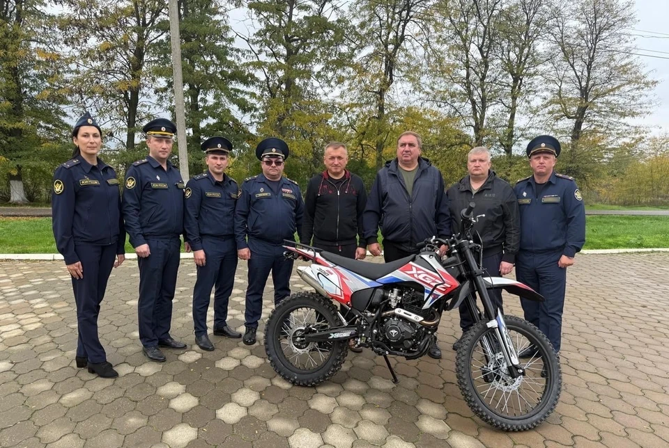 Из ставропольской колонии в зону СВО передали мотоцикл0