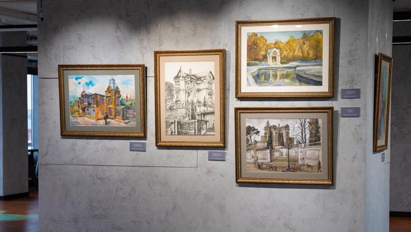 Картины кисловодских художников выставили на экспозиции в Санкт-Петербурге