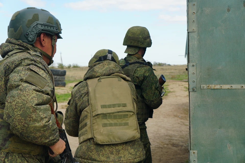 На полигоне ЮВО прошли занятия по тактической подготовке военнослужащих0