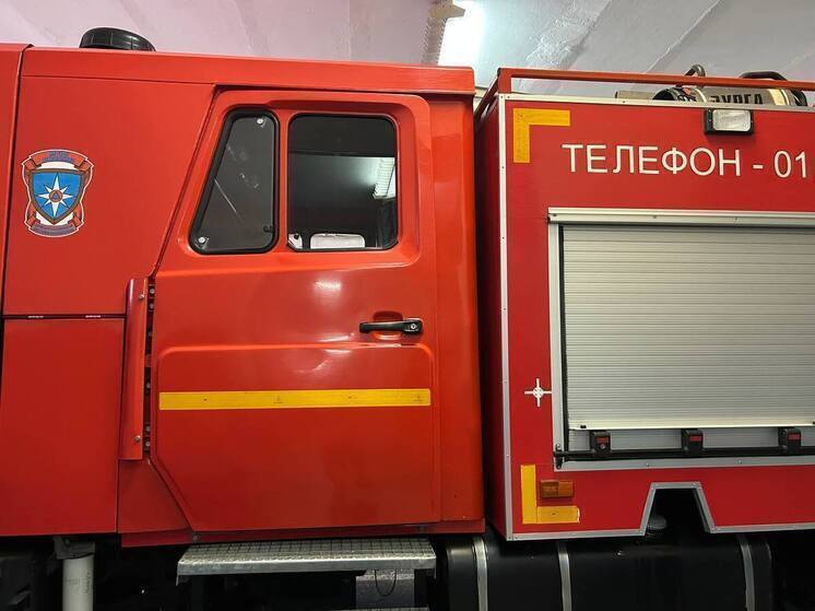 На Ставрополье загорелась автомастерская