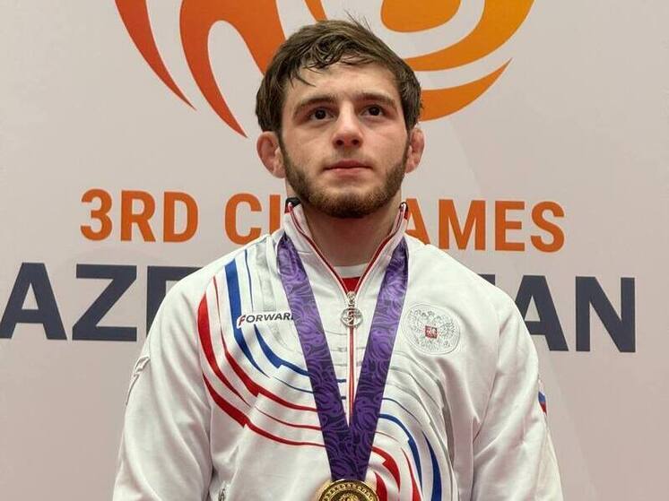 Осетинский борец Тунджай Вердиев стал чемпионом Игр стран СНГ в Азербайджане