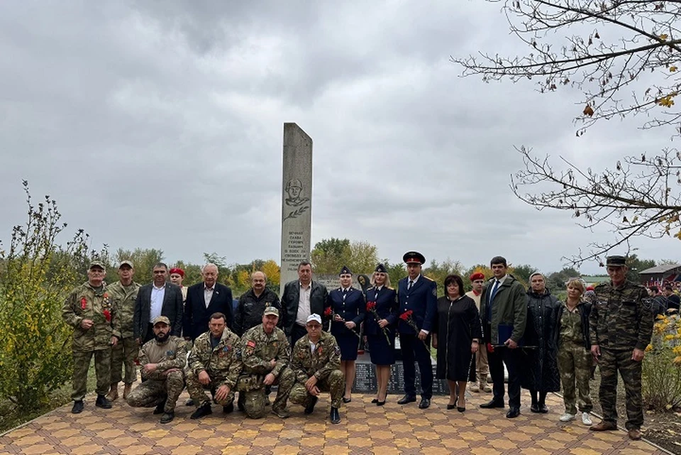 Останки семи красноармейцев захоронили в Курском округе Ставрополья0