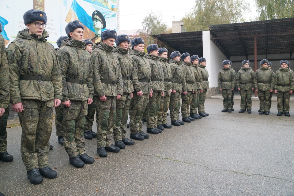 Первые новобранцы Ставрополья отправились к местам службы0