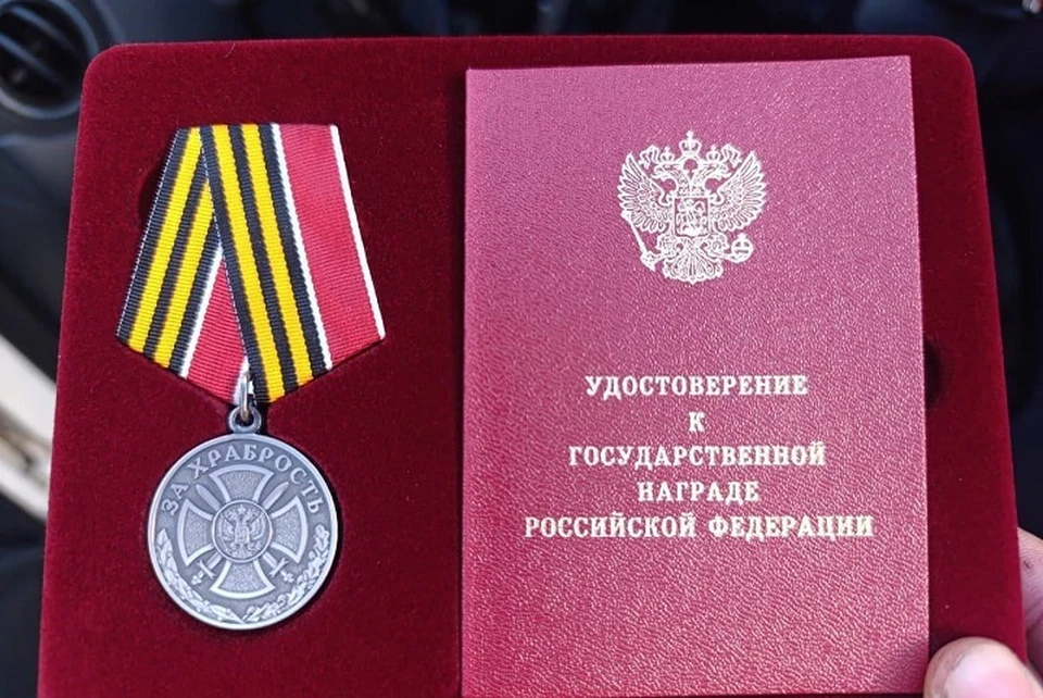 Полковой священник бригады «Терек» со Ставрополья получил медаль «За храбрость»0