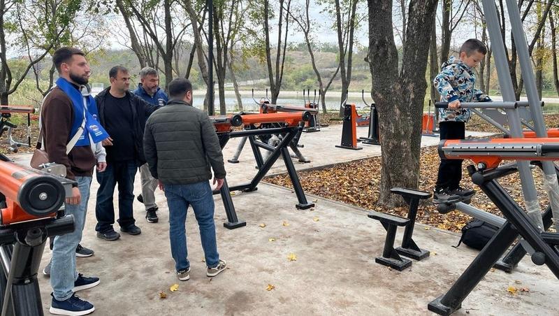 Работы в парке имени Станислава Говорухина в Железноводске выполнили на треть