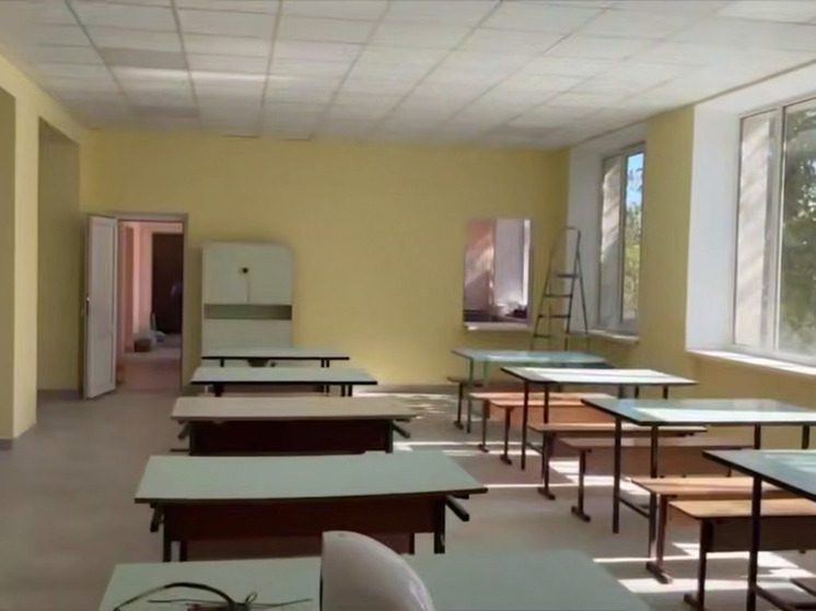 Северная Осетия отремонтировала школы в подшефном округе Запорожской области
