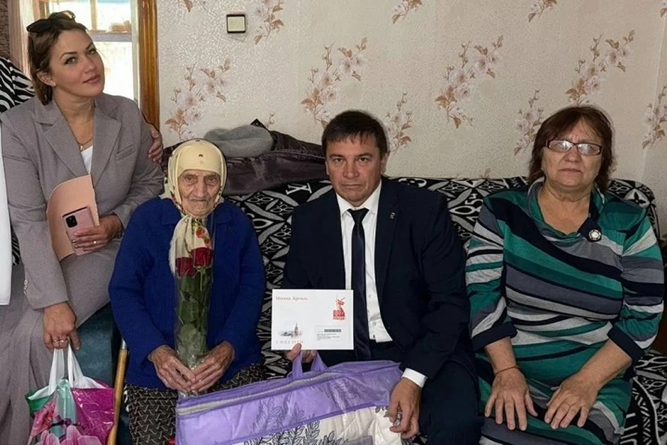 Ставропольская труженица тыла получила поздравление с 95-летием от президента РФ0