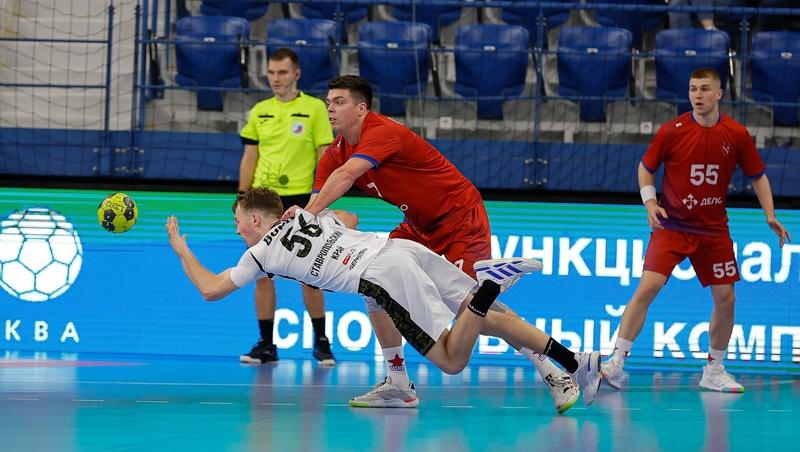 Ставропольский «Виктор» в Москве уступил гандболистам ЦСКА