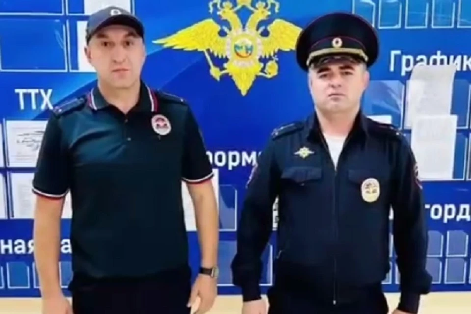 В Дагестане двое отдыхающих у воды полицейских спасли тонущую семью0