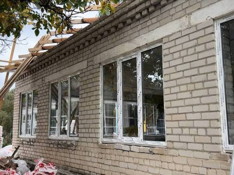 В станице Советской на Ставрополье благоустраивают территорию детского лагеря «Рассвет»