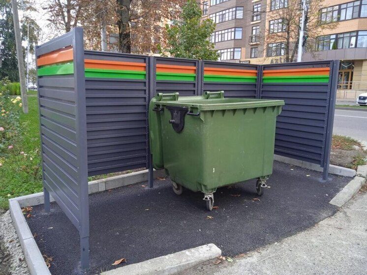 В Железноводске появятся 15 новых контейнерных площадок с видеонаблюдением