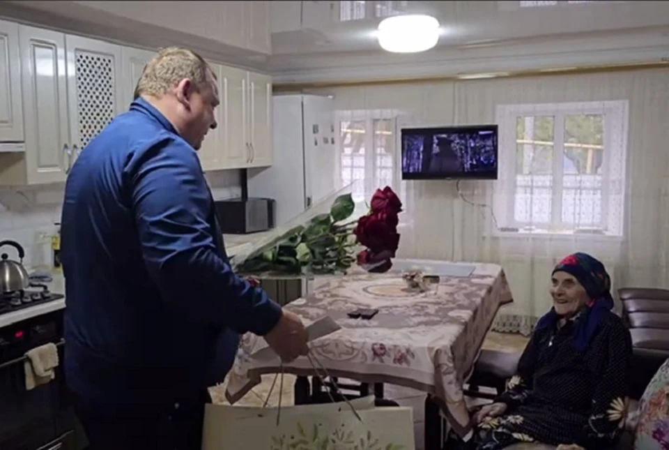 Жительницу Ставрополья с 95-летием поздравил глава государства0
