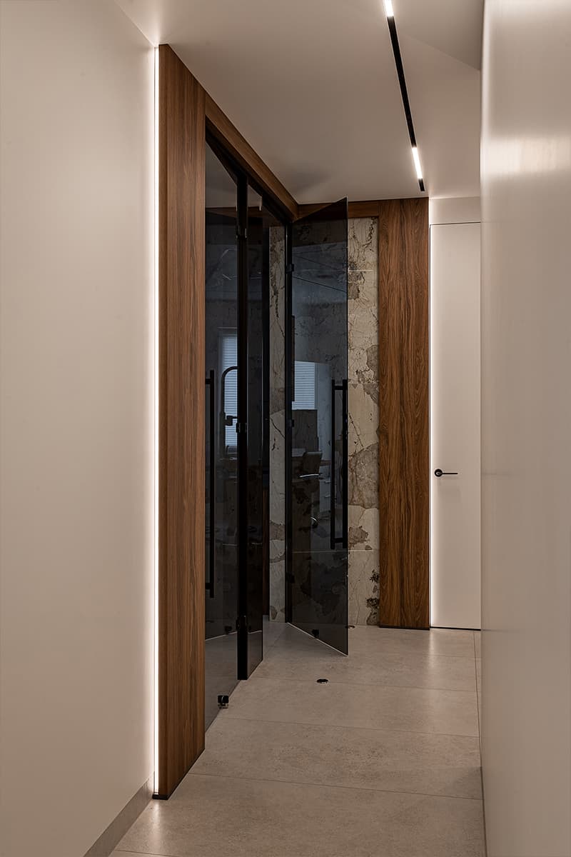 Умиротворяющий интерьер частной стоматологии — проект Сергея Купреенко