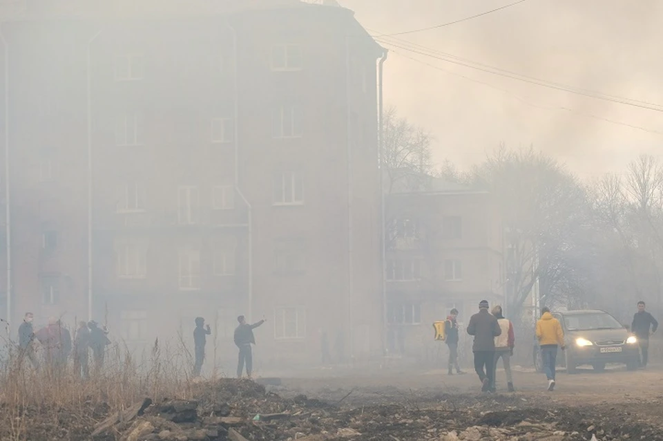 40 жильцов многоэтажки эвакуировали в Ставрополе из-за пожара в квартире0
