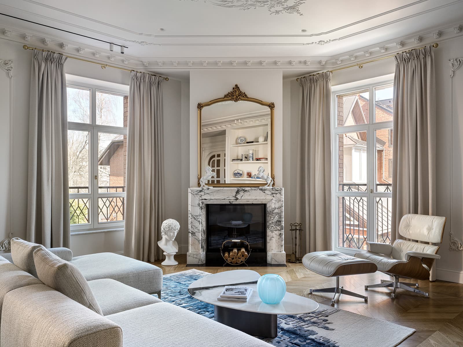 Элементы французского стиля в интерьере петербургской квартиры — проект студии Twins