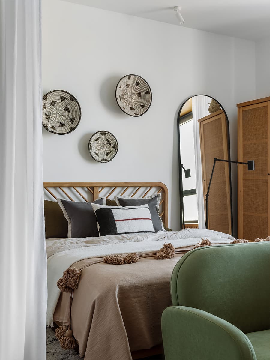 Воздушный интерьер небольших апартаментов для стилиста — проект Анастасии Струве